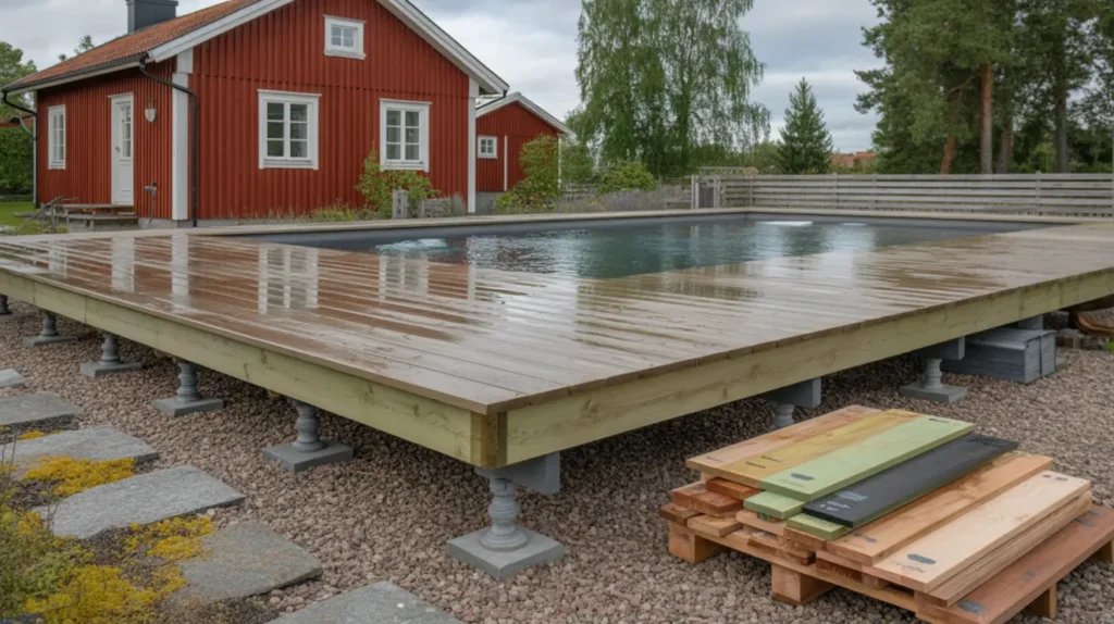skapa pooloasen hemma bygga altan och poold ck pris bygglov och tr slag
